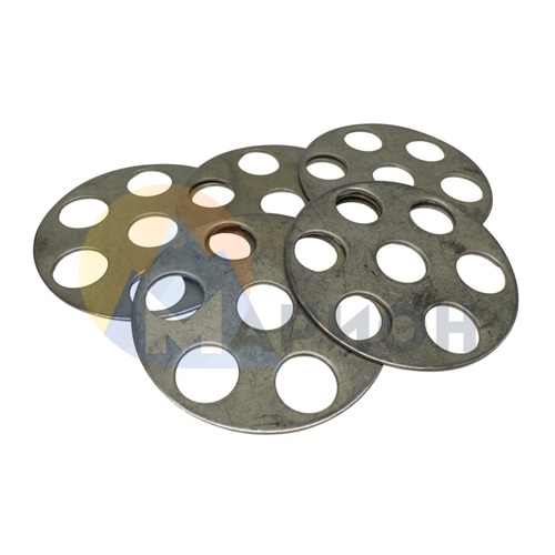 Планка круглая 50мм, 7 отверстий по 11мм