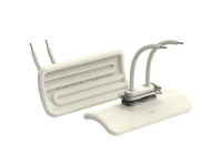 Керамический инфракрасный излучатель HTE 0.2 кВт/230 В; 122 × 60 мм; Провод 100 мм; с термопарой