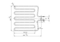 ТЭН для печи SAWO-К SCA-200, 2000Вт. ТЭН для печи SAWO-К SCA-200, 2000Вт.
