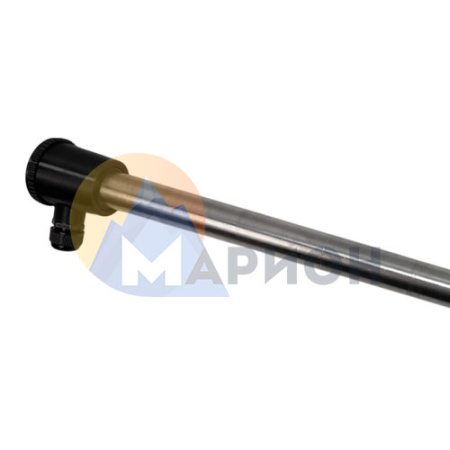 Колбовый погружной нагреватель КПН L=500, 1,0кВт, 380В, Нерж сталь AISI 316L